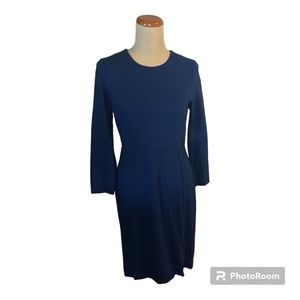J Crew blue dress